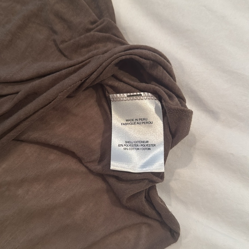 Helmut Lang Brown Sleeveless Tank - Picture 8 of 9